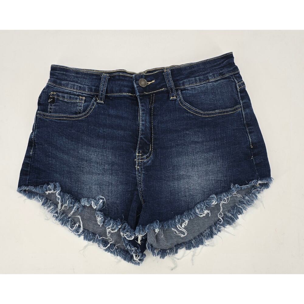 KanCan Distressed Denim Shorts